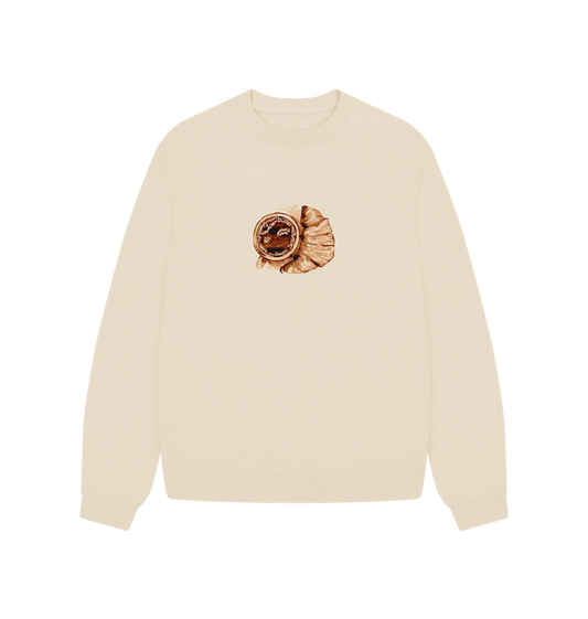 Oat Crema and Croissant Jumper - hers\/theirs