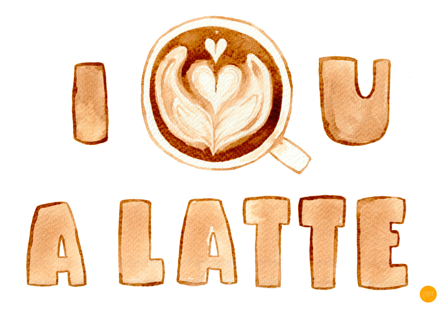 I love U a Latte